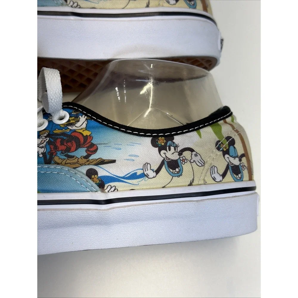 Vans x Disney Authentic Mickey Mouse Aloha Sneaker Limited Ed. Men‎ 7 Women 8.5